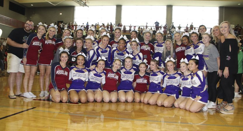 Read more about the article Wildcats, Canes take 1st at Allatoona cheer competition