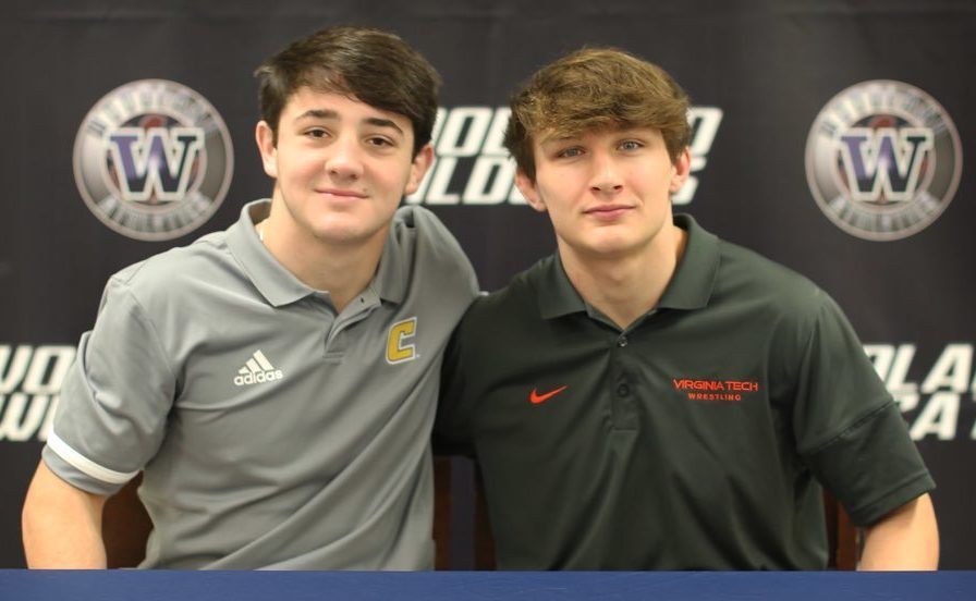 You are currently viewing Woodland’s Henson, Cochran sign with D-I wrestling programs